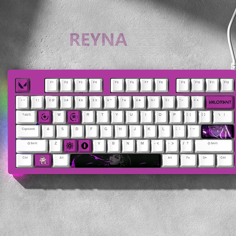PBT Gaming Keycaps Set – 9-Key Cherry Profile Design